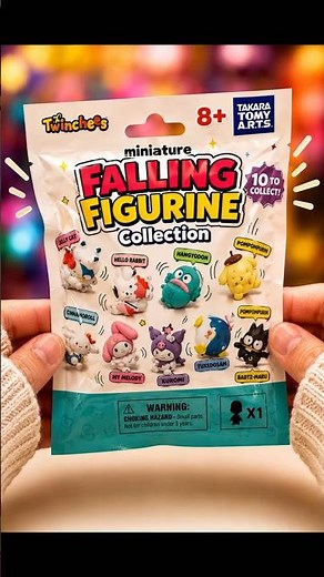 ✨ Hello Kitty Falling Figurine… 😱💖 #hellokitty #unboxing #sanrio #blindbag #MysteryToy #toyunboxing