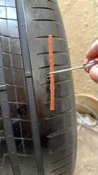 Amazing Tubeless Tyre Puncture Repair with New Plug Kit | Quick & Easy Fix