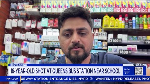 'We need to stop the violence': Teen shot at Queens bus stop