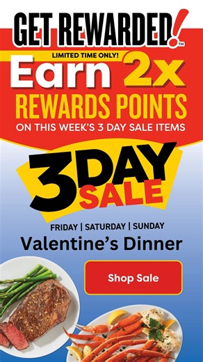 20K views | Gather your Valentine's Day dinner essetials while saving during our 3 Day Sale! Shop Sale - https://www.weismarkets.com/flyers/245757/print | Weis Markets | Facebook