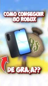 NEW PROMOTION: 80 FREE ROBUX FOR SAMSUNG PHONE OWNERS! 😱📱💵 #roblox #robux #shorts