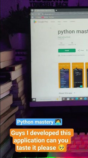 i developed my first application using flutter 🥺🧑‍💻 (PYTHON MASTERY)