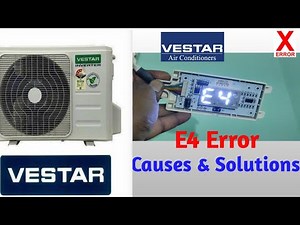Don't Panic! Fixing the E4 Error Code on Your Air Conditioner