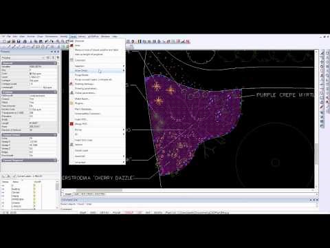 How to hatch a pathway in landscape CAD drawings