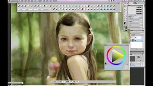 Corel® Painter™ 11—Master Piece-Girl with Cone