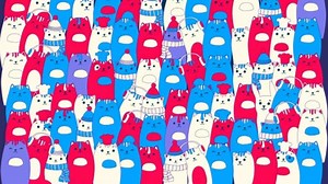 Everyone can see the cats but you're in top 1% if you spot the rabbit in 8 secs