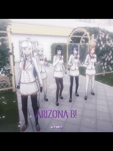 ‏Arizona B! #viral #yanderesimulator #akademi #fyp #megamisaikou | yanderesimulator