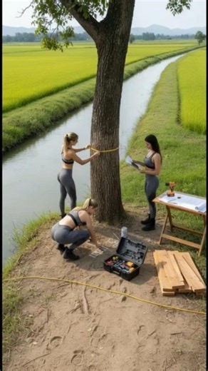 3 Women Built an Incredible Treehouse Over Water 🌳🏡