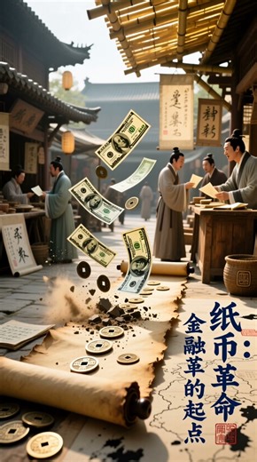 The Evolution of Paper Money: Transforming Trade and Modern Economics #shortvideo #viralvideo