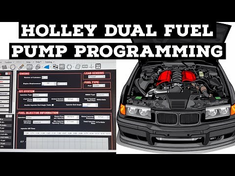 HOLLEY TERMINATOR X DUAL FUEL PUMP PROGRAMMING: E36 Turbo LS Swap