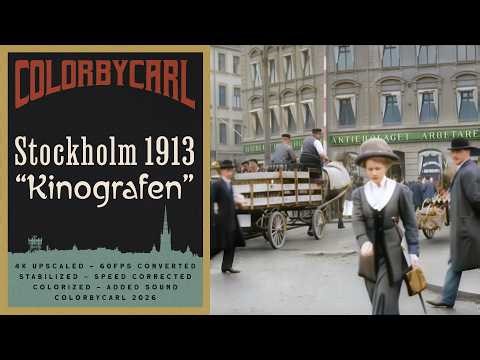 Stockholm 1913: Kinografen - Revisited 4K 60fps