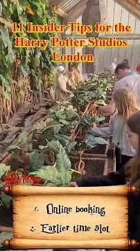 11 SECRET TIPS for the Harry Potter Studios London! ✨Almost NO ONE tells you the