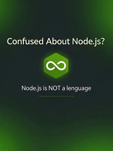 Node.js Is NOT a Programming Language #shorts #coding