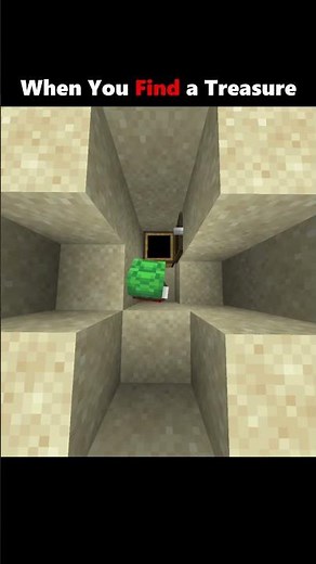 Finally found the legendary treasure #minecraft #shorts