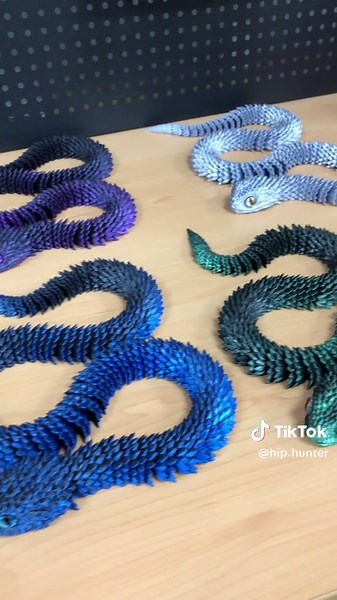 Explore Amazing 3D Printed Snake Designs