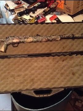 knight 12ga tk2000 black powder muzzleloading shotgun loading and shooting a