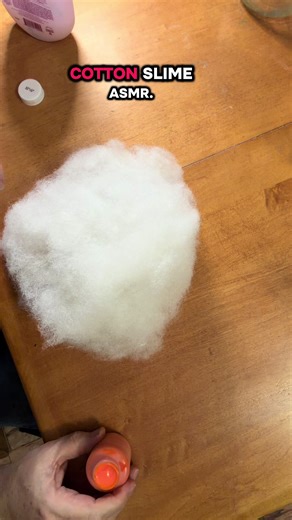 Relaxing Cotton Slime ASMR Experience