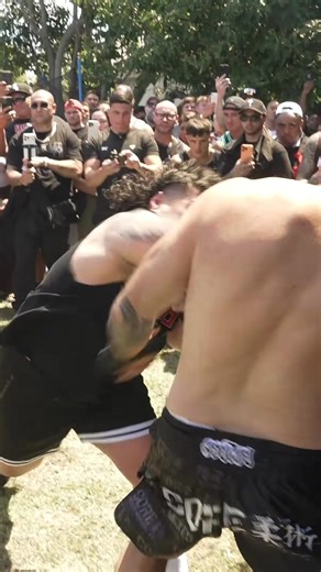 The intensity of the fight was undeniable, but a sudden interruption by the referee brought a momentary pause. As soon as it resumed, the boxers were back to exchanging powerful punches, showcasing their determination. #Boxing #FightNight #Sports #Action #Replay | Nico & Coach Kee