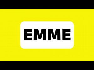 How to Pronounce Emme (Female first name or nickname) Correctly