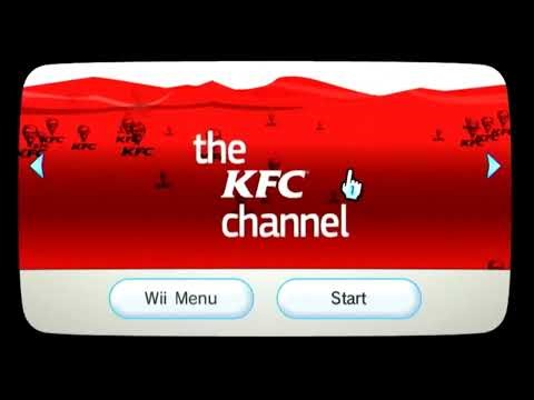 KFC Channel WAD Showcase for Wii | Funny Custom Wii Menu Channel