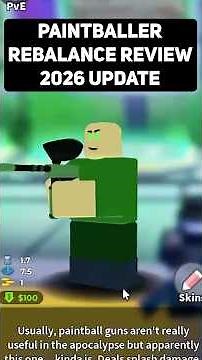 Paintballer 2026 Update Part 1 #tds #roblox #towerdefensesimulator #gaming #robloxgames