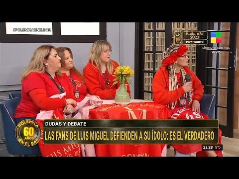 Las FANS de LUIS MIGUEL ASEGURAN que ES EL VERDADERO: "LA VOZ ES ÚNICA"