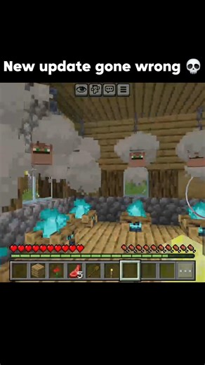 Minecraft baby villager moment