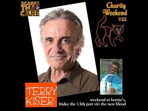 Terry Kiser at Scares That Care Weekend 2022
