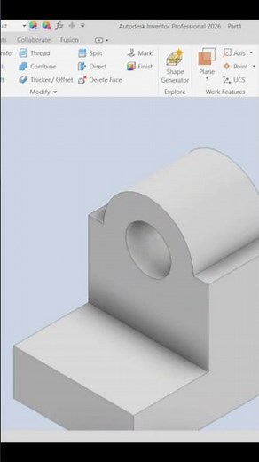 Tutorial Autodesk Inventor 3D drawing for beginner