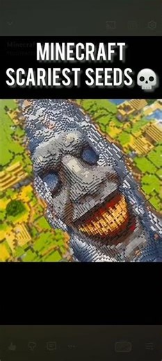 Minecraft Scariest Seeds Moment