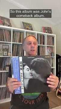John Lennon & Yoko Ono Double Fantasy Vinyl Record Album The Beatles