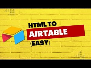 How to Connect an HTML Form to Airtable Using JavaScript (No Backend Needed)