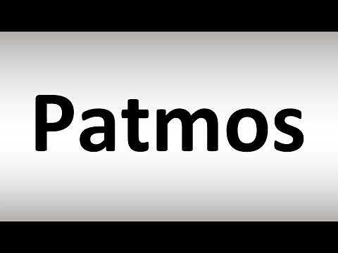 How to Pronounce Patmos? (Greek Island)