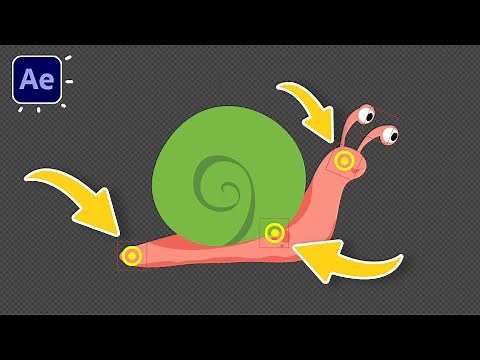 Snail Animation in After Effects Tutorials