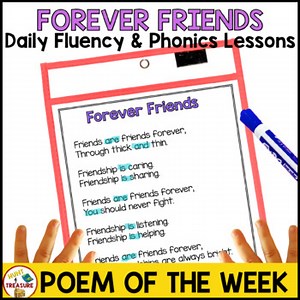 Friendship Poem of the Week with Phonics Lessons | Shared Reading