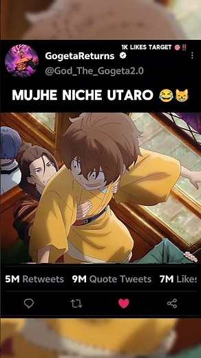 Mujhe Niche utaro 😂😸 ||Sparks of Tomorrow S01E01 #sparksoftomorrow #trendingshorts #anime