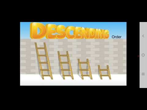 Grade - 3rd ( Maths ) Foundational Numeracy Ascending And Descending Order