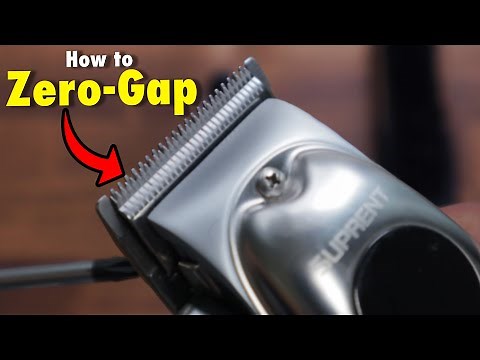 How to Zero Gap Your Hair Clipper in 3 minutes!! (Kemei, Suprent, Limural)