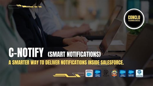 C-Notify – Enterprise Notifications for Salesforce | CONCLO Technologies Pvt Ltd.