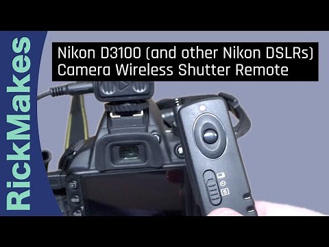Nikon D3100 (and other Nikon DSLRs) Camera Wireless Shutter Remote