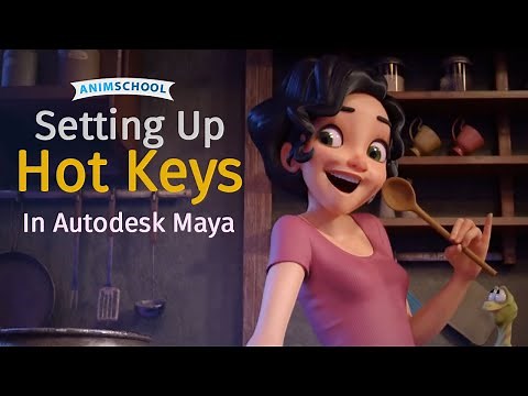 Setting Up Hot Keys in Autodesk Maya