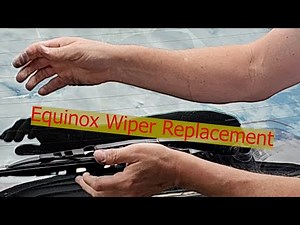 GMC Chevy Equinox / Traverse Rear Windshield Wiper Blade Replacement DIY Easy Fix