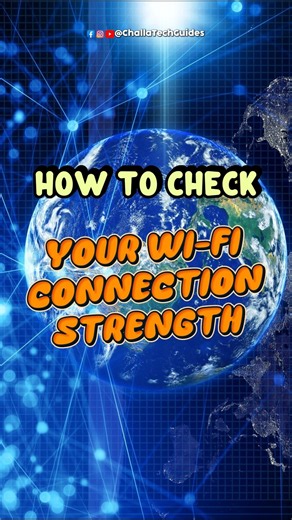 How to Check Wi-Fi Signal Strength 🖥️