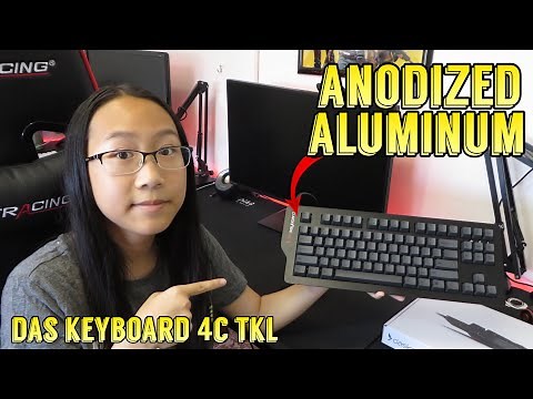 Das Keyboard 4C TKL with Anodized Aluminum Top Panel Review