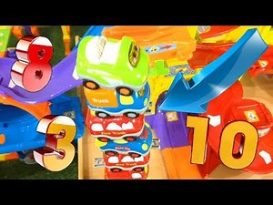 Car Counting in Smart Wheel City: Learn Numbers as we Stack Cars and go for the Record