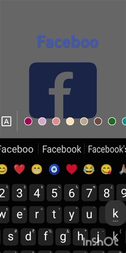 Tutorial of Facebook logo✨