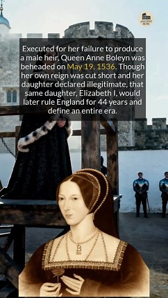 Was her daughter Elizabeth I Anne Boleyns ultimate revenge? #history #didyouknow #medieval | Ancient Blog
