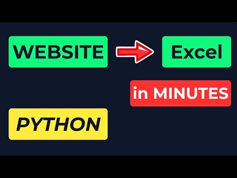 Web Scraping Made Easy with Python Pandas | Export to Excel