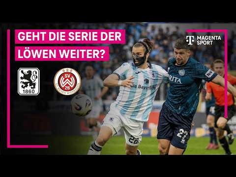 TSV 1860 Munich vs. SV Wehen Wiesbaden, Highlights with Live Commentary | 3rd League | Magenta Sport