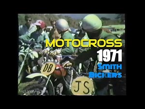 1970s NZ Motocross: Jeff Smith, Dave Bickers (1971, BSA, CZ, Husqvarna, Yamaha)